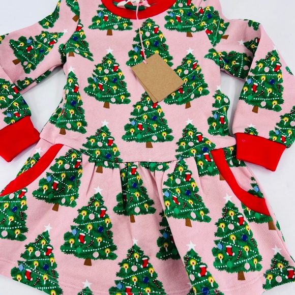 MINI BODEN CHRISTMAS COSY MINI SWEATSHIRT DRESS NEW SIZE 2-3Y - Picture 2 of 7